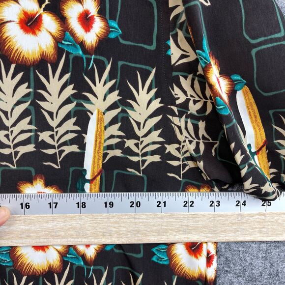 Reservoir Men's Polo Hawaiian Style Size Large - Picture 4 of 7